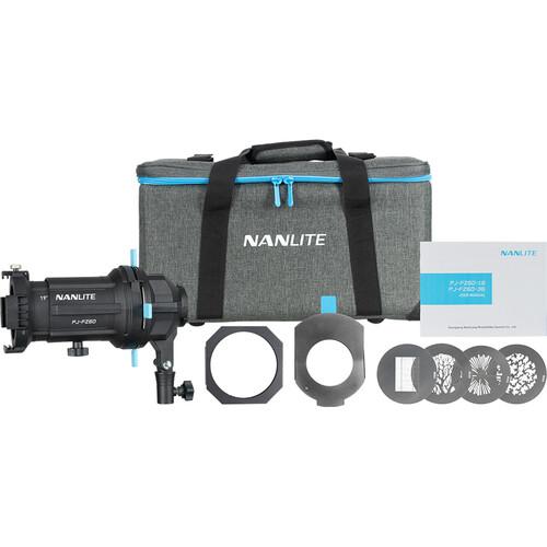 Nanlite Projector Mount for Forza 60 and 60B LED Monolights (36°) travel bag